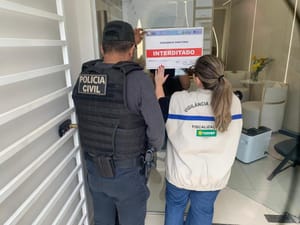 Sem alvará, clínica de estética em Cuiabá é fechada por oferecer tratamento privativo de médicos