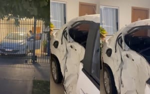 Carro envolvido em acidente que matou mulher e deixou homem ferido é localizado