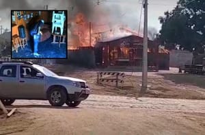 Vídeo mostra marido de vereadora colocando fogo em boate após briga em MT