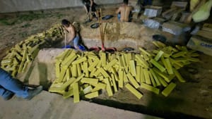 PC apreende duas toneladas de maconha enterradas em chácara e prende traficantes na capital