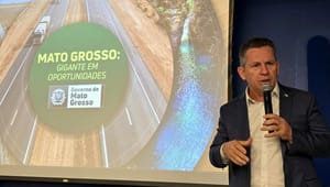 “Não querem que o povo tenha lazer”, diz Mauro Mendes sobre críticos do Parque Novo MT