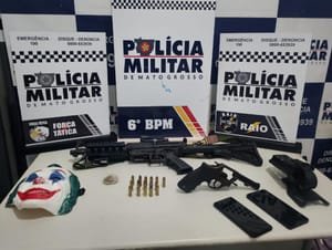 Três faccionados que mataram e esquartejaram rival são presos com submetralhadora e revólver