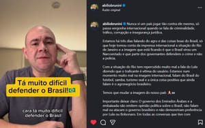 Abilio diz que está “difícil defender o Brasil” e critica governo Lula por insegurança jurídica e instabilidade política