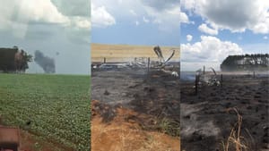 Piloto morre após queda de aeronave agrícola em área rural de Campo Novo do Parecis