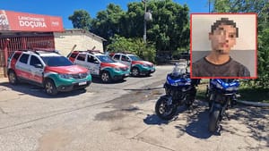 Motociclista é preso após provocar fiéis e guardas municipais durante procissão