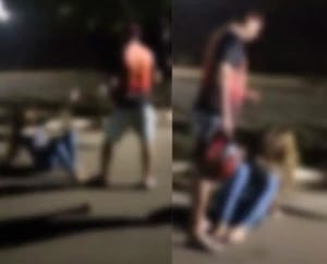 Pai é preso após espancar filha adolescente de 17 anos em rua de Várzea Grande