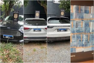 PC apreende carros de luxo e arma de fogo em operação  contra esquema milionário de sites falsos