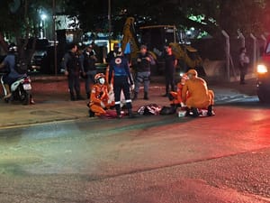 Motociclista morre ao tentar evitar colisão com caminhão em bairro de Cuiabá