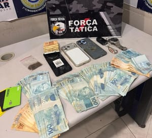 Estelionatário responsável por sacar dinheiro de golpes virtuais é preso com R$ 11 mil em Cuiabá