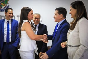 Presidente do TCE prestigia posse da nova procuradora-chefe do MP do Trabalho