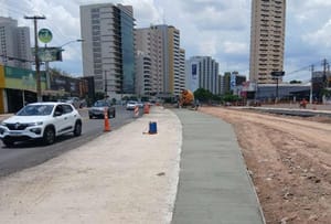 Obras de implantação do BRT estão com 5 frentes de serviço em andamento em Cuiabá