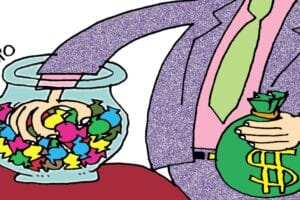 O bilionário Blairo Maggi e a cumbuca de balinhas grátis no caixa do restaurante