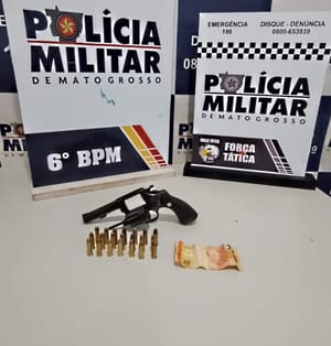 PM frustra tentativa de homicídio em Cáceres e detém dois integrantes de facção criminosa