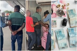 Líder de facção investigado por três homicídios é preso ao desembarcar no aeroporto de VG