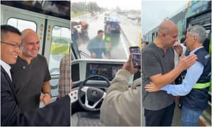 Prefeito de Cuiabá participa da inauguração do modal BUD no Paraná