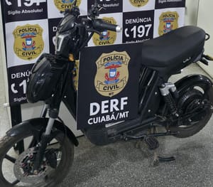 Ladrão confessa furto de bicicleta elétrica no shopping popular, mas não fica preso