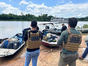 Operação da PC flagra iscas ilegais e barra pescaria em área fluvial na região de Cuiabá
