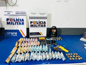 Quadrilha é presa com porções de pasta base de cocaína e R$ 1,4 mil em dinheiro