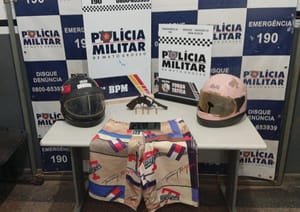 Três faccionados são presos em flagrante suspeitos por homicídio em residência