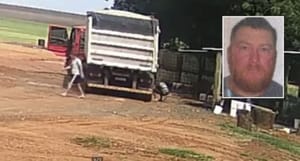 Vídeo mostra explosão de pneu de caminhão que matou trabalhador em fazenda de MT