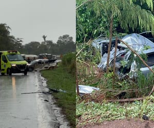 Morto em acidente havia se casado de manhã e viajava para lua de mel; esposa ficou ferida