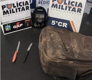 Criminoso é preso durante fuga após tentar matar colega com golpes de faca