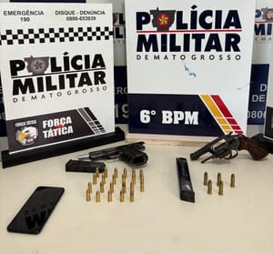 Dois faccionados suspeitos de provocarem incêndio em casa de rival são presos pela PM