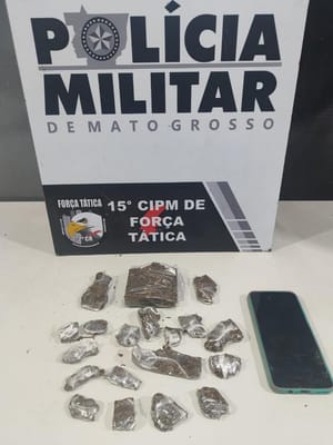 Adolescente é apreendido com porções de maconha em Várzea Grande