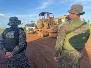 Batalhão Ambiental da PM apreende equipamentos após denúncia de crime em zona rural