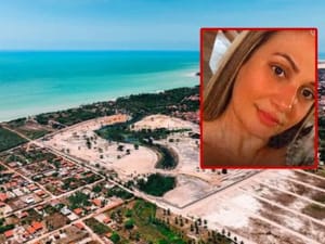 Pilastra desaba e mata empresária de Mato Grosso deitada em rede durante férias no Ceará