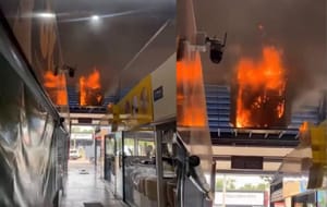 Incêndio atinge Mercado do Porto após aquecimento de ar-condicionado