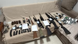 Polícia Civil apreende arsenal de guerra após vídeo de criminosos intimidando moradores em MT